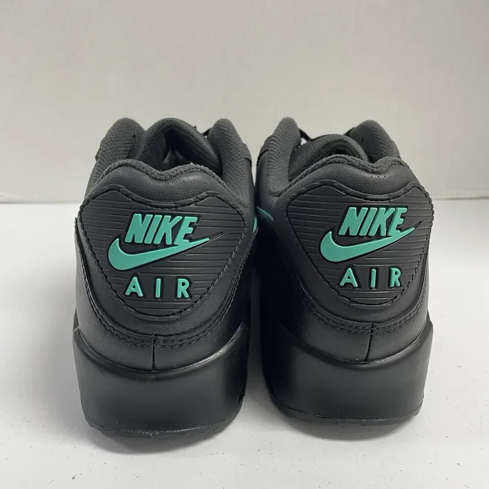 Nike Air Max 90 Tiffany IF0670 002 Size 15 Black Leather Low Top Sneaker Blue